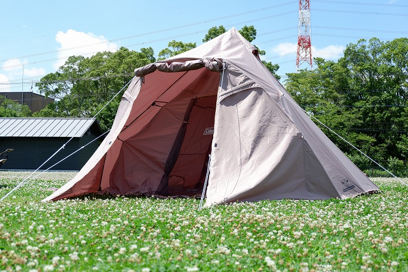 ☆コールマン ワイドティピー 3025(グレージュ) テント 新品 - テント